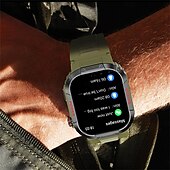 abordables Relojes inteligentes-Tk25 deporte al aire libre reloj inteligente hombres ip68 impermeable ecgppg monitoreo de salud bluetooth llamada reloj inteligente para android ios