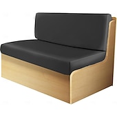זול כיסוי ספה-100% עמיד למים כיסויי כריות ל-Rv Dinette, כיסויי כריות מחנאות לפטיו חיצוני גינה דשא חצר כיסוי ספסל ל-Rv כיסוי ספה