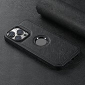 お買い得  iPhone用ケース-電話 ケース 用途 iPhone 16 iPhone 15 プロマックスプラス iPhone 14 13 12 Pro Max Plus バックカバー ワイヤレス充電をサポート 耐衝撃 レトロ風 TPU PUレザー