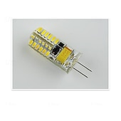 olcso Kéttűs LED-es izzók-6db g4 led bi-pin lámpák 400 lumen 4w 48 led gyöngyök smd 3014 meleg fehér fehér 12 v