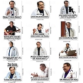 levne Kuchyňská úložiště-12ks magnetů na ledničku, vtipné magnety na ledničku, ozdobné magnety, personalizovaný magnet na ledničku do kuchyňské kancelářské skříňky a myčky, dekorace do kuchyně, dekorace do bytu