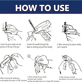 olcso művészet, kézművesség és varrás-varrott gyors ruharögzítő, varrópisztoly ruhákhoz, gyors ruharögzítő ruhavarró pisztoly gyorsöltés varrópisztoly öltés bármi gyors pisztoly mini varrópisztoly ruhákhoz