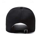 preiswerte Baseballkappe für Herren-Herren Cap Basecap Sonnenhut Kappe Schwarz Rote Polyester Patchwork Modisch Brautkleider schlicht Strasse Täglich Farbblock Buchstabe Einstellbar Sonnenschutz Atmungsaktiv