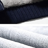 Недорогие мужские базовые толстовки-Муж. Толстовка с капюшоном на молнии Балахон на молнии Флисовая жилетка Черный Синий Светло-серый Темно-серый Капюшон Контрастных цветов Застегнуться Пэчворк Карман