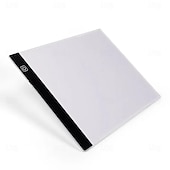 billiga Universella tillbehör-a5 ultratunn bärbar led-ljuslåda usb power artcraft led spårljusdyna för konstnärer rita skissning diamantmålning