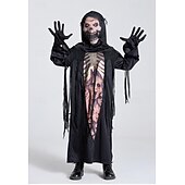 levne Duchové a Sklizňové-Duch Smrtka předvečer Všech svatých Cosplay kostým Kostým na Večírek Maškarní Úbory Strašidelný kostým Dětské Chlapecké Dívčí Karneval Plesová maškaráda Mardi Gras Výkon Párty předvečer Všech svatých
