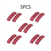 Недорогие Кухонная утварь и гаджеты-5 шт., силиконовая крышка ручки сковороды, теплоизоляционная ручка, держатель, рукав, кухонные гаджеты