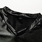 お買い得  ベーシックTシャツ-男性用 シャツ Tシャツ 半袖 Ｖネック 夏 平織り 誇張された デザイナー 大きくて背が高い ウェディングパーティー カクテルの服装 シルバー ブラック ゴールド メンズトップTシャツ