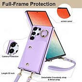 levne Pouzdra pro Samsung-telefon Carcasă Pro Samsung Galaxy S24 Ultra Plus S23 S22 S21 S20 Ultra Plus FE A55 A35 A25 A15 5G A14 A54 A53 S25 Ultra Pouzdro na peněženku se stojánkem Držák na prsteny Zip Retro TPU Kov PU kůže