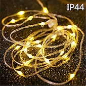 abordables Guirlandes lumineuses USB-Guirlande lumineuse led enroulable de 20m, éclairage de camping avec guirlande lumineuse rétractable, atmosphère festive, éclairage de tente de fête, courant