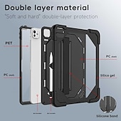 halpa iPad-kotelot-Tabletti kotelot kuoret Käyttötarkoitus Apple iPad Air 11&quot; (2024) iPad Air 13&quot; (2024) iPad Pro 11&quot; (2024) iPad Pro 13&quot; (2024) iPad Air 5 ipad 9th 8th 7th Generation 10.2 inch iPad Pro 12.9&#039;&#039; 5th