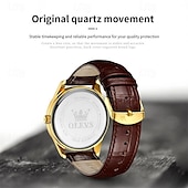 Χαμηλού Κόστους Ρολόγια Quartz-νέος olevs olevs μάρκας μόδας τάσης ρολόι χαλαζία φωτεινό ημερολόγιο απλό μεγάλο ψηφιακό καντράν ανδρικά ρολόγια αδιάβροχα αθλητικά ευέλικτο ανδρικό ρολόι χειρός