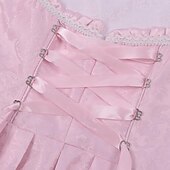 abordables Mujeres-Oktoberfest Vestidos Accesorios Falda acampanada bávaro Mucama Alemán Munich prados Mujer Paño de estilo tradicional Camisas Vestido Delantal