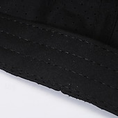 preiswerte Baseballkappe für Herren-Herren Cap Basecap Sonnenhut Kappe Schwarz Weiß Polyester Modisch Brautkleider schlicht Strasse Täglich Glatt Einstellbar Sonnenschutz Atmungsaktiv