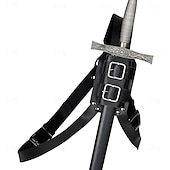 abordables Accessoires et plus-Punk &amp; Gothique Médiéval Renaissance Tenues Guerrier Homme Femmes Unisexe Pirate Halloween Mascarade Performance Mascarade Adulte Fourreau Toutes saisons