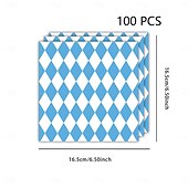 cheap Party Supplies-100 Count Paper Plates 7 inche OR 9 inche Dinner Paper Plates Dessert Paper Plates Ideal for oktoberfest oktoberfest theme Dinner and Dessert Plates