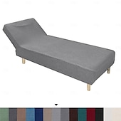 billiga Sofföverdrag-armless lounge schäslong underdrag, stretch schäslong överdrag för vardagsrum schäslong armless schäslong inomhus undercover för sovrum schäslong mjukt jacquardtyg maskintvättbar