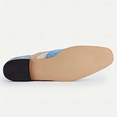 preiswerte Halbformell-Zweifarbige Oxford-Schuhe im Vintage-Stil für Herren aus Wildleder und Leder mit Brogue-Details und Schnallenriemen – perfekt für formelle und halbformelle Anlässe