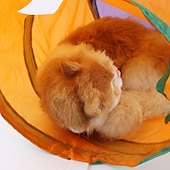 お買い得  猫用おもちゃ-インタラクティブトイ トンネル キャットニップおもちゃ ととも​​に 引き込み式 耐用的 ペット運動 解放圧力 ペットトレーニング のために 猫用 子猫 屋内 屋外 ペットプレイ