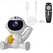 baratos luzes do projetor de galáxia estrela-astronauta projetor galáxia nebulosa teto galáxia luz projetor projetor estrela com 8 modos nebulosa 360 luz noturna estrela ajustável para crianças adultos decoração de sala de festa remoto