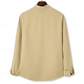 Férfi Etno Kokopelli Ing Gombos póló Hosszú ujj Szüret Alkalmi Törzsi Vakáció Napi Nyár Tavasz & Ősz Álló gallér Begombol 3D nyomtatás Medence Lóhere Khakizöld Bézs olcso Etnikai minta-Férfi Etno Kokopelli Ing Gombos póló Hosszú ujj Szüret Alkalmi Törzsi Vakáció Napi Nyár Tavasz & Ősz Álló gallér Begombol 3D nyomtatás Medence Lóhere Khakizöld Bézs