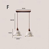 abordables Éclairages pour îlot-Lampe suspendue LED en bois de ciment, source de lumière 3 couleurs, 16/20/50/70 cm, 1/2/3 lumières, luminaire suspendu en béton industriel moderne et élégant, style wabi-sabi japonais, dôme en ciment