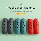 Недорогие Кухонная утварь и гаджеты-5 шт., силиконовая крышка ручки сковороды, теплоизоляционная ручка, держатель, рукав, кухонные гаджеты