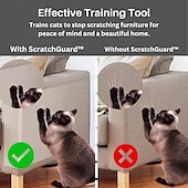 economico Articoli per la casa-protezione per mobili trasparente, protezione per mobili antigraffio per gatti, protezione per divano per gatti, nastro adesivo trasparente per gatti per mobili