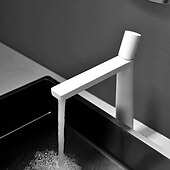 cheap Bathtub Faucets-Bathroom Sink Faucet - Classic Electroplated Mount Outside Single Handle One HoleBath Taps