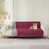 economico Copertura per divano-Coprimaterasso per divano per animali domestici 100% impermeabile, antiscivolo, anti-sporco, anti-perdita, tinta unita
