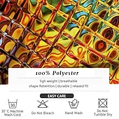 voordelige 3D-patroon-Men's Gradient Metallic Shirt Button Up Shirt Short Sleeve Vintage Casual Vacation Party Evening Wear Daily Summer Turndown Button Up 3D Print Yellow Gold Green