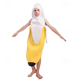 Banana Halloween Cosplay Costume Funny Costumes Carnival Costume Cosplay Kid's Boys' Girls' Carnival Masquerade Mardi Gras Performance Party Halloween Easy Halloween Costumes Dress Up3