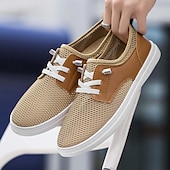 ieftine Adidași Bărbați-mocasini din plasă respirabil pentru bărbați - pantofi ușori de mers cu slip-on