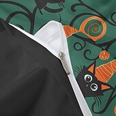 economico Set copripiumino-set copripiumino collezione halloween set 3 pezzi jack o lantern zucca super morbido delicato sulla pelle di lunga durata