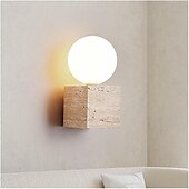 cheap Indoor Wall Lights-LED Indoor Wall Lights Cream Wabi-sabi Style Creative Grille Long LED Wall Lamp Rustic Wall Sconces for Living Room TV Staircase Backdrop Bedroom Bedside Decorative Lamps Stairs 110-240V