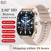 abordables Pulseras inteligentes-696 H35 Reloj inteligente 2.02 pulgada Pulsera inteligente Bluetooth Podómetro Recordatorio de Llamadas Seguimiento del Sueño Compatible con Android iOS Hombre Llamadas con Manos Libres Recordatorio