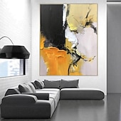 Χαμηλού Κόστους Πίνακες Τοπίων-χειροποίητη ελαιογραφία καμβάς τοίχος διακόσμηση αφηρημένη ζωγραφική μαχαίρι τοπίο μπλε για διακόσμηση σπιτιού τυλιγμένη άτονη ζωγραφική χωρίς πλαίσιο