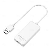 お買い得  カープレイアダプター-Carlinkit HD2CP-OVA-WH 3.5 インチ ワイヤレスCarplay プラグアンドプレイ のために