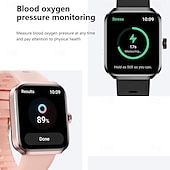 preiswerte Smartwatch-696 NX22 Smartwatch 1.78 Zoll Smartwatch Fitnessuhr Bluetooth Schrittzähler Anruferinnerung Schlaf-Tracker Kompatibel mit Android iOS Damen Herren GPS Freisprechanlage Nachrichterinnerung IP 67 46mm
