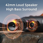 cheap Speakers-ZEALOT S76 Outdoor Speaker Bluetooth Speaker Bluetooth USB TF Card Outdoor Waterproof Stereo Sound Speaker For PC Laptop Mobile Phone