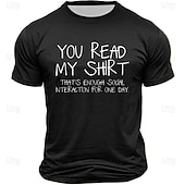 abordables T-shirts amusants pour hommes-Homme Drôle T-shirt Manche Courte T-shirt Impression 3D Col ras du cou Chemise ancien Frais Soirée Fête Noir Rouge Bleu Roi Été Printemps Vêtement Tenue S M L XL XXL XXXL