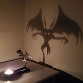 cheap Candles &amp; Holders-Horror Nosferatu Candle Holder, Nosferatu Candle ShadowHorror Metal Decoration, Tealight Shadow Caster (Only Holder,Excluding Candles)