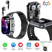 abordables Pulseras inteligentes-696 D8PRO Reloj inteligente 2.01 pulgada Pulsera inteligente Bluetooth Podómetro Recordatorio de Llamadas Seguimiento del Sueño Compatible con Android iOS Hombre Llamadas con Manos Libres