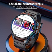 Χαμηλού Κόστους Smartwatch-LOKMAT APPLLP 8 PRO Εξυπνο ρολόι 1.85 inch Smart Phone Watch 4G LTE 3G 4G Bluetooth Βηματόμετρο Υπενθύμιση Κλήσης Παρακολούθηση Ύπνου Συμβατό με Μηδενικό Γυναικεία Άντρες GPS Κλήσεις Hands-Free