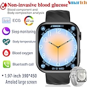 tanie Inteligentne bransoletki-696 MT500 Inteligentny zegarek 1.97 in Inteligentne Bransoletka Bluetooth EKG + PPG Monitorowanie temperatury Krokomierz Kompatybilny z Android iOS Męskie Odbieranie bez użycia rąk Powiadamianie o