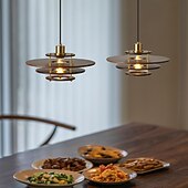 economico Luci Isola cucina-lampada a sospensione a led arredamento moderno lampada a sospensione in metallo regolabile in legno lampadario design creativo droplight lampada da soffitto lampada a sospensione lampada a