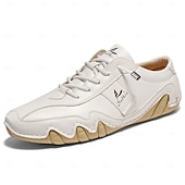 cheap Men&#039;s Sneakers-Men&#039;s Green Casual Faux Leather Sneakers with Unique Stitching and Lace-Up Design, Comfortable and Stylish for Everyday Wear