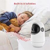 cheap Baby Monitors-4.3 Inch Video Baby Monitor With Pan Tilt Camera 2.4G Wireless Two Way Audio Night Vision Security Camera Babysitter