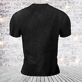  Herren Lustig Türkei T Shirt Kurzarm T-Shirt 3D-Druck Rundhalsausschnitt Hemd Retro Vintage Lässig Streetstyle Sport im Freien Ferien Ausgehen Schwarz Blau Grün Frühling & Sommer Bekleidung S M L XL