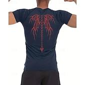 economico T-shirt e Canottiere da Corsa-Per uomo Maglia a compressione Maglia atletica Maglietta da Palestra Maglietta Fitness Manica Corta Maglietta Casuale Athleisure Grafico Asciugatura Rapida Alta elasticità Compressione Traspirante